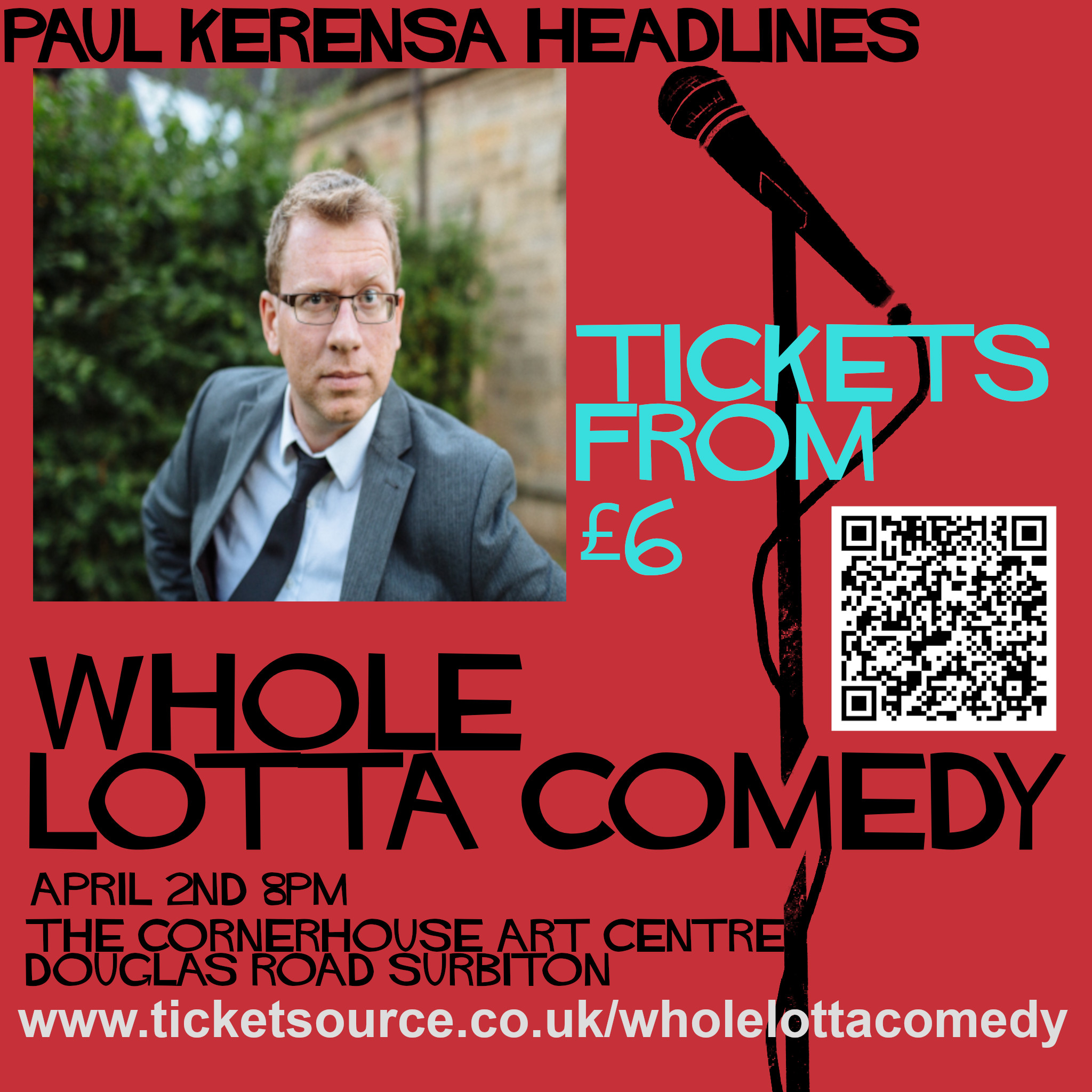 Whole Lotta Comedy The Cornerhouse